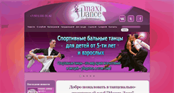 Desktop Screenshot of maxi-dance.org